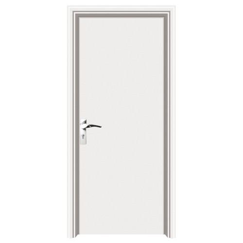 Wpc Door Pure Polymer Door For Israel Market With White Color